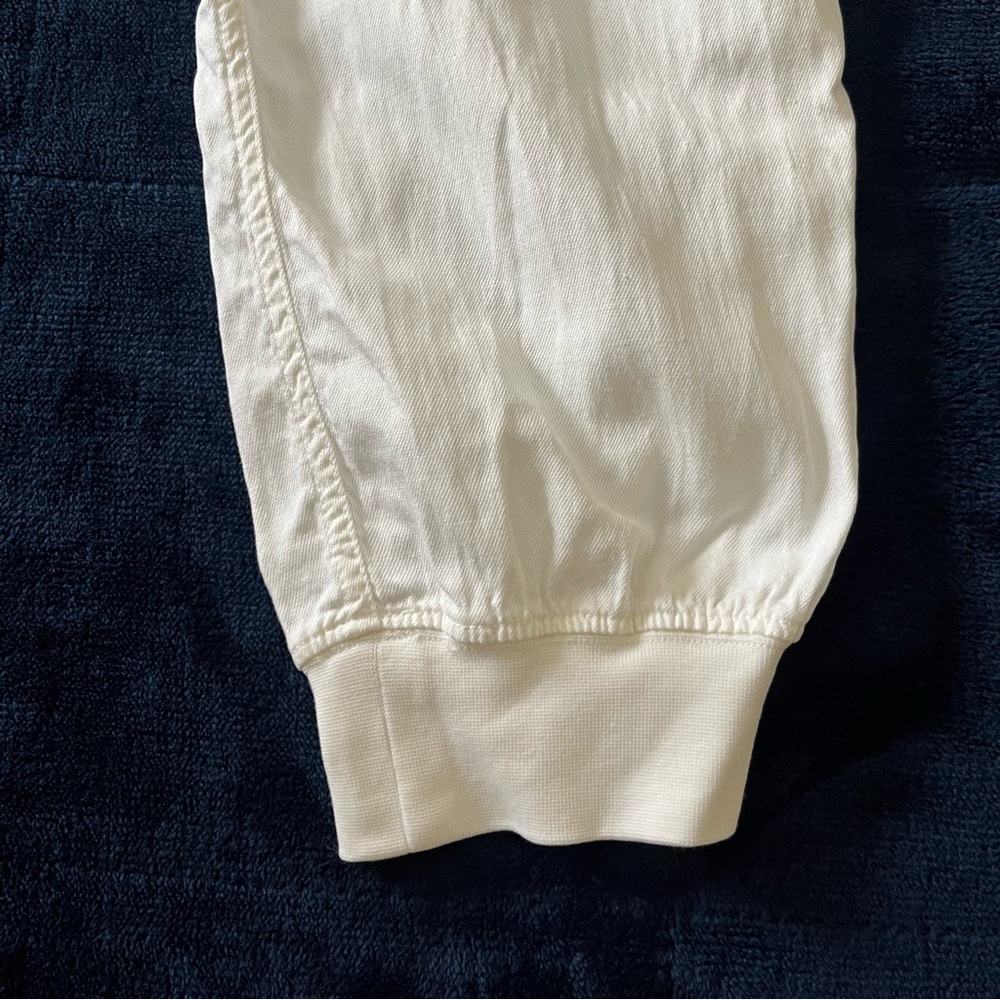 Faherty White Linen Joggers - Picture 7 of 14